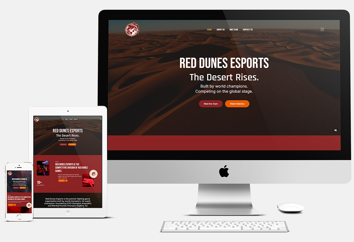 Red Dunes Esports - Gaming & Esports Showcase Preview
